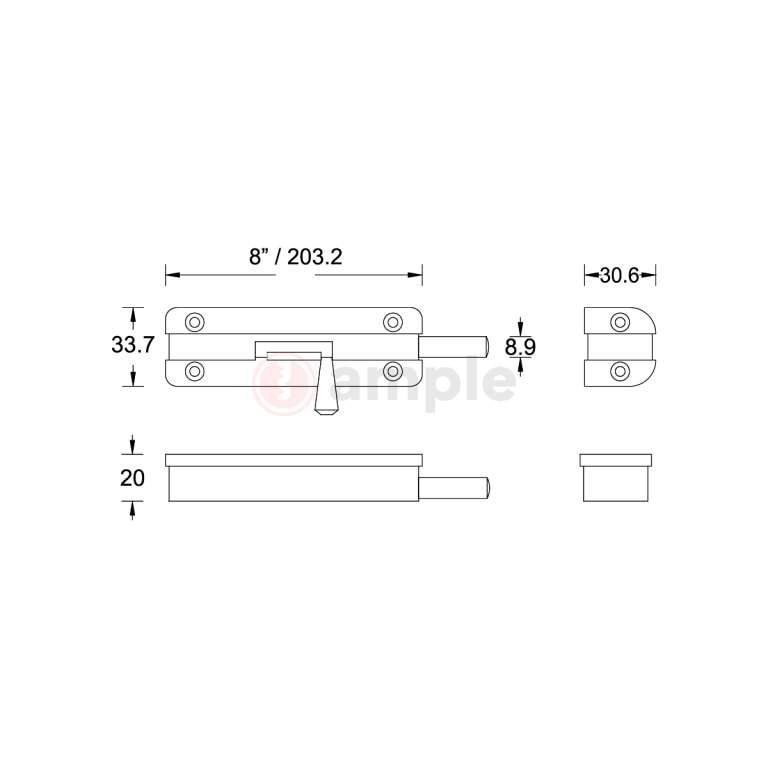 Evaloc-BB08-SS-Barrel-Bolt-2