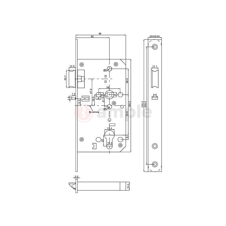 Evaloc-EN7260-STR-Storeroom-Mortice-Lock-2