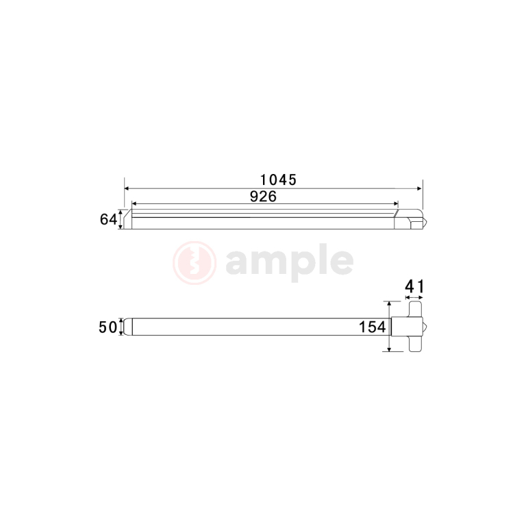 Evaloc-EN8000-MS-Panic-Exit-Device-Push-Bar-2