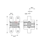 Evaloc-HCC017-SS-Stainless-Steel-Concealed-Hinge-2
