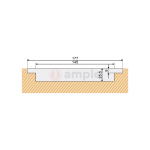Evaloc Hcc80 Adjustable Concealed Hinge 4