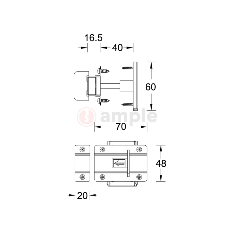 Evaloc-ID002-Toilet-Indicator-Bolt-2