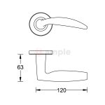Evaloc-LS050-SS-Stainless-Steel-Solid-Lever-Handle-2