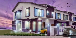 Lavender Terrace House Meru Perdana Jelapang_01