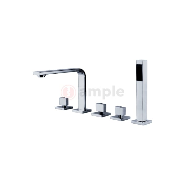 Modena M2703 Chrome 5 Hole Bath Shower Mixer 1 2