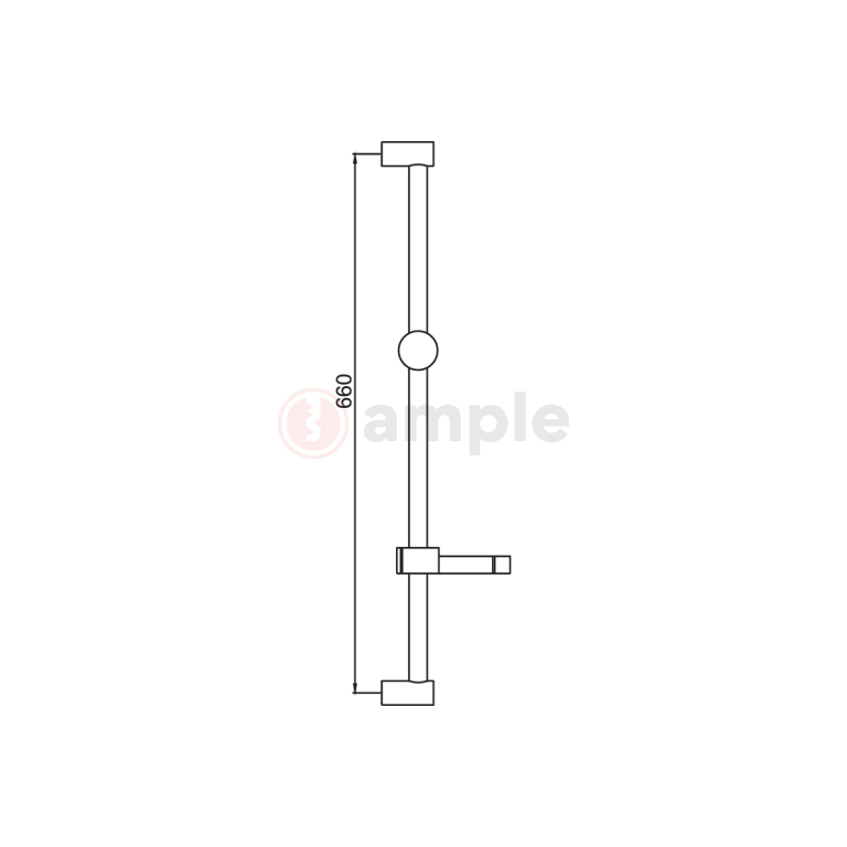 Modena M7101 Chrome Shower Set 2 2