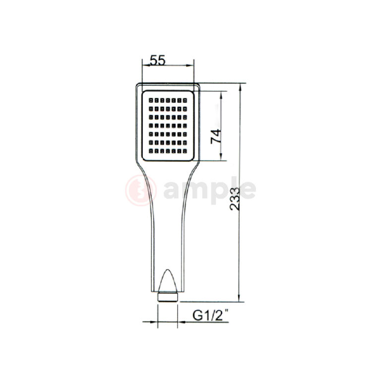 Modena M7321 Chrome Hand Shower 2 2