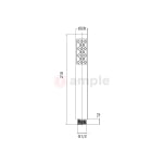 Modena M7324 Chrome Hand Shower 2 2