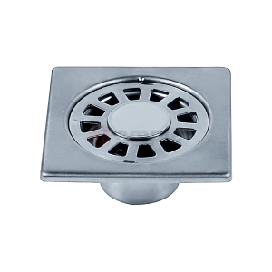 Modena M8309 Satin Stainless Steel Floor Trap 1 2