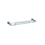 Modena M9204b Satin Stainless Steel Glass Shelf 1 2