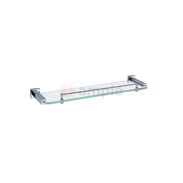 Modena M9204b Satin Stainless Steel Glass Shelf 1 2