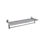 Modena M9502 Polished Stainless Steel Towel Rack Bar 1 2