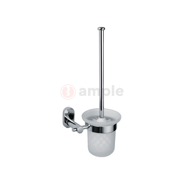 Modena M9509 Polished Stainless Steel Toilet Brush Holder 1 2