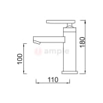 Modena Ma2114 Chrome Basin Mixer 2 2