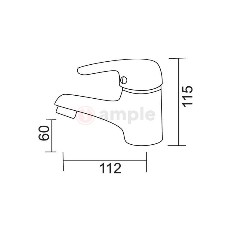 Modena My2128 Chrome Basin Mixer 2 2