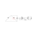 Premio Bk 3310 Triangle Shelf 2