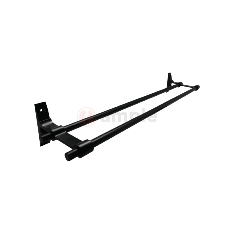 Premio Bk 3602 Double Towel Bar 1