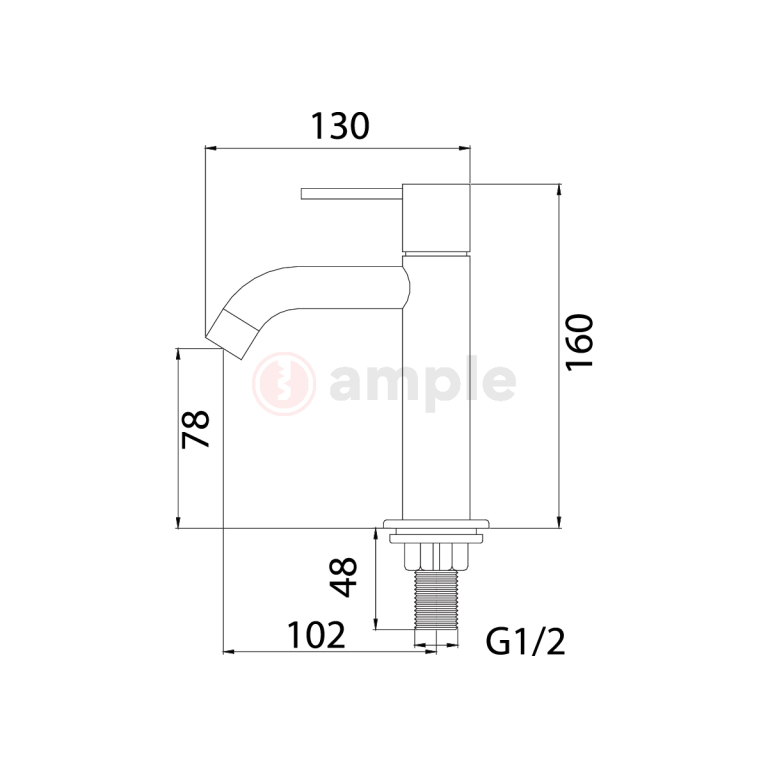Premio Mb 1018q Basin Mixer Quatour 2