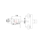 Premio Ms 5008s Shower Mixer 2