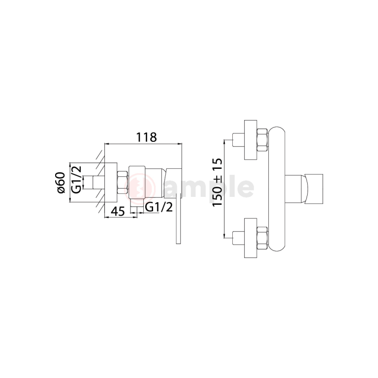 Premio Ms 5008s Shower Mixer 2