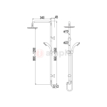 Premio Ms 5900 Shower Set 2