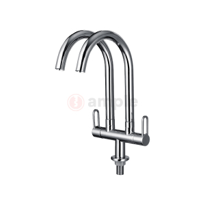 Premio Tk 3806r Double Sink Pillar Tap (grande) 1