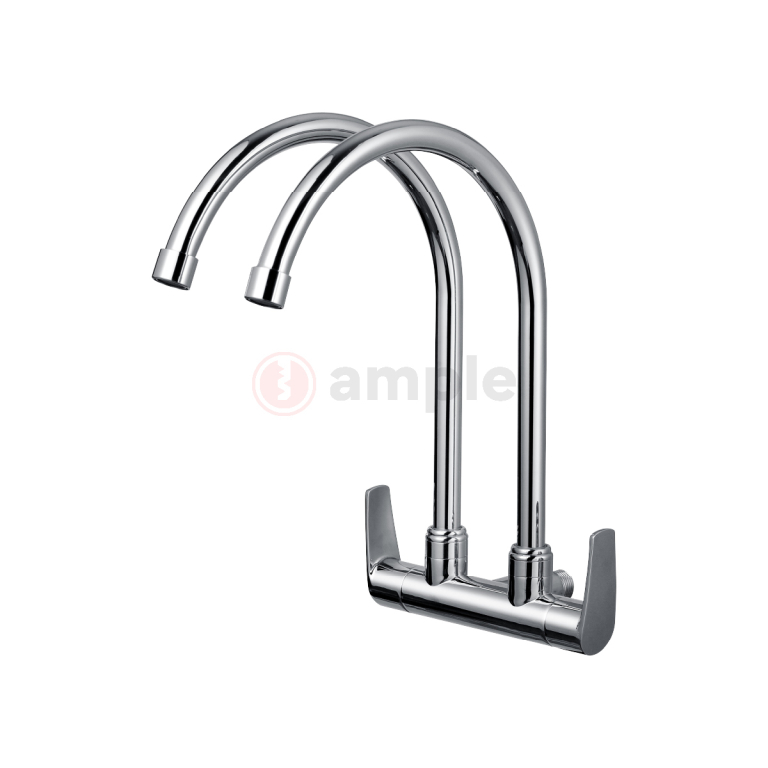 Premio Tk 4606s Double Sink Wall Tap 1