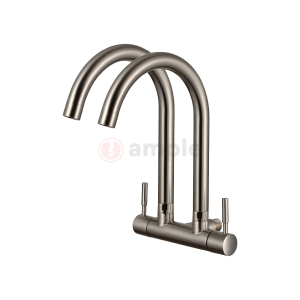 Premio Tk 4856q Double Sink Wall Tap Grande 1